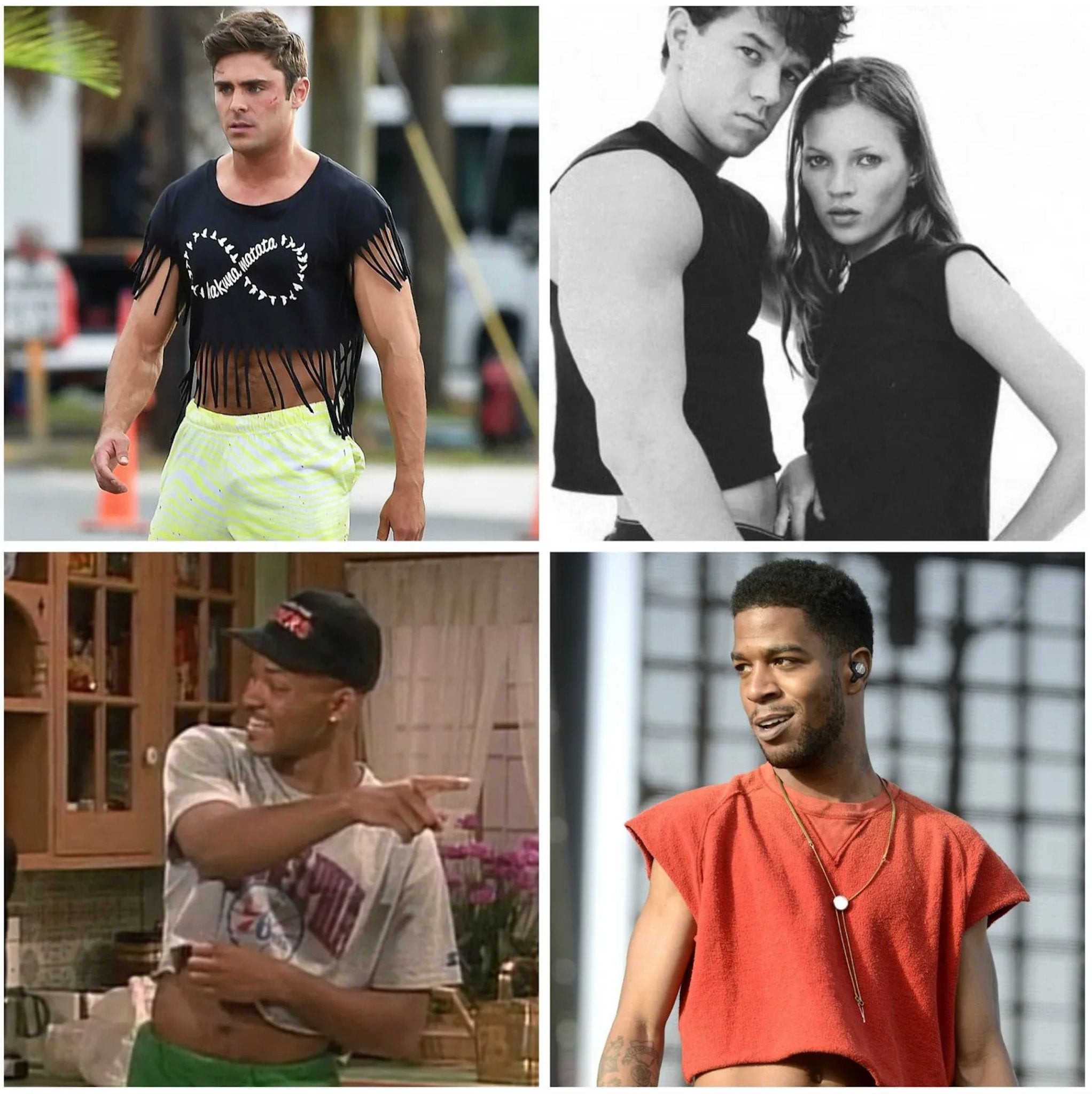 Famous Male Celebrities Repping Crop Tops Is All The Proof You Need! - TheBuffBoy